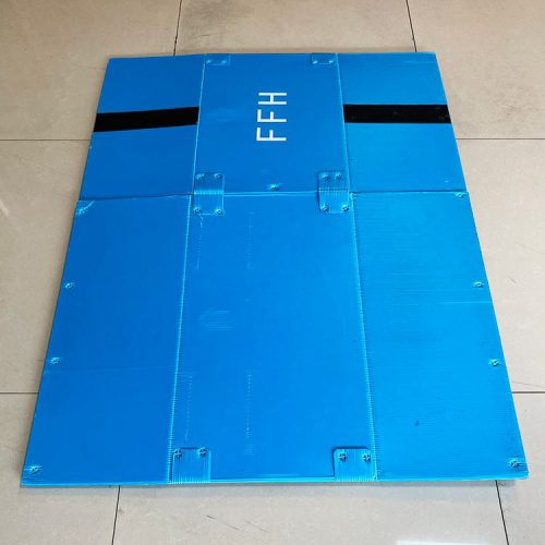 可折叠中空板箱