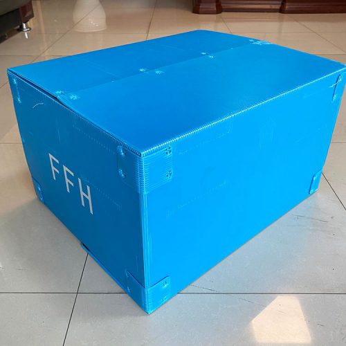 可折叠中空板箱